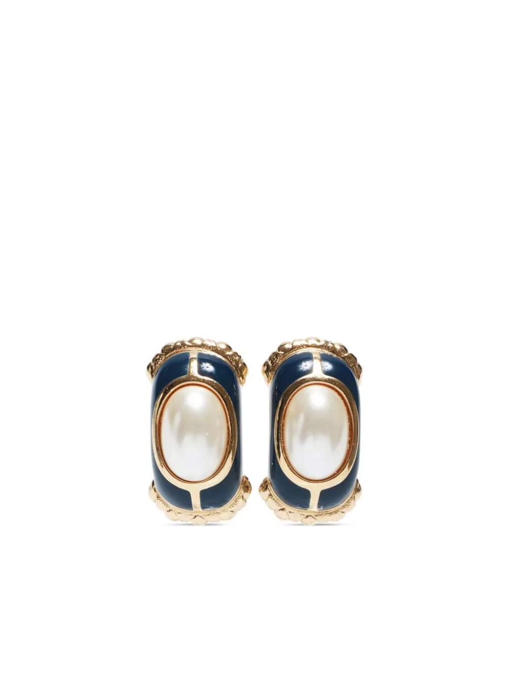 Cheap Burberry 1990s faux-pearl earrings Women 0116