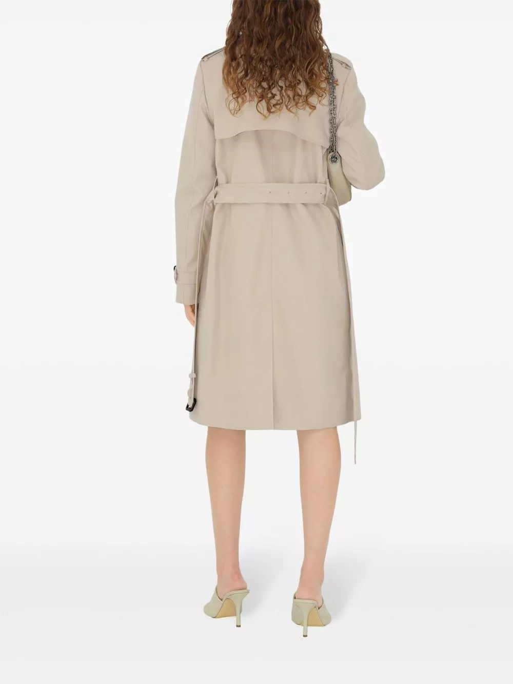 Cheap Burberry midi trench coat Women 0113