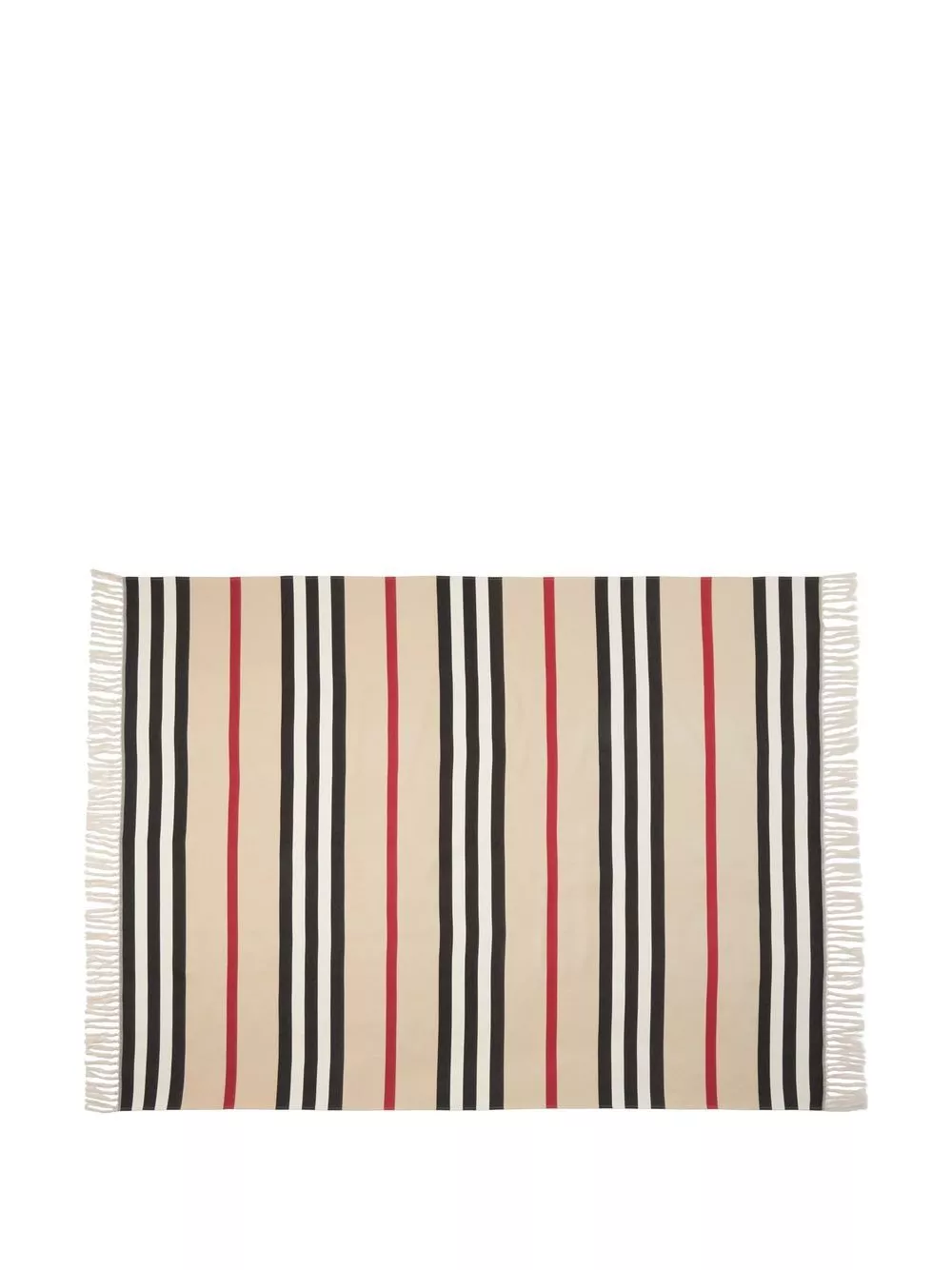 Cheap Burberry Icon Stripe cotton blanket Men 0114