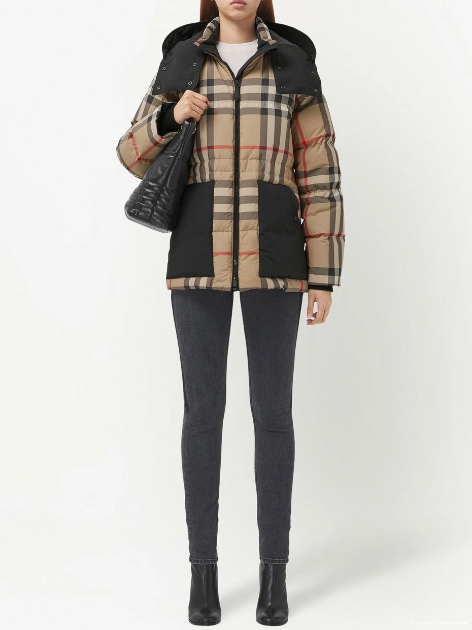 Affordable Burberry jacket padded check Women Vintage 0315