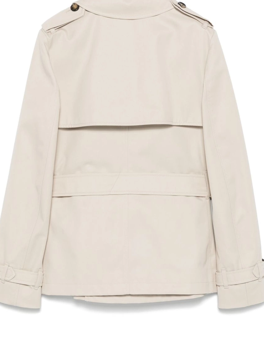 Affordable Burberry jacket Women double-breasted trench 0308