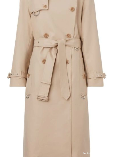 Affordable Women coat double-breasted trench Burberry 0306