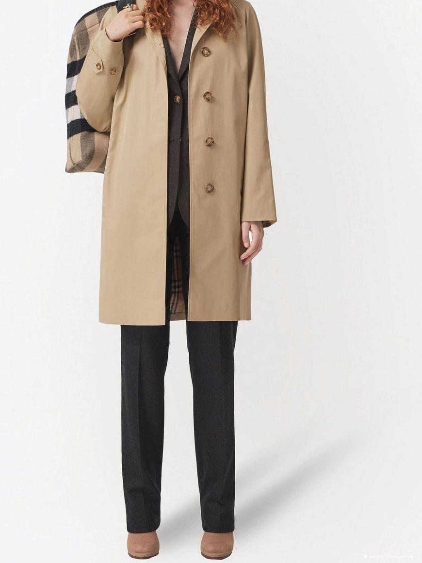 Affordable car single-breasted Burberry coat Women 0307