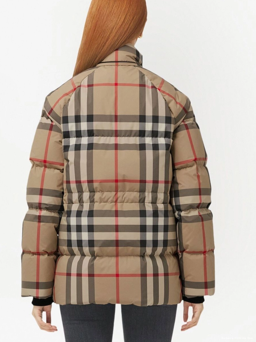 Affordable Burberry jacket padded check Women Vintage 0315