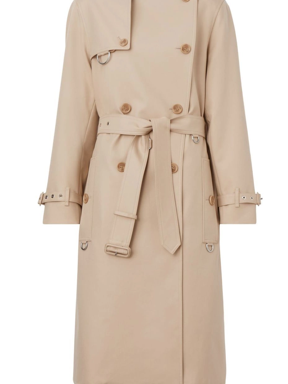 Affordable Women coat double-breasted trench Burberry 0306