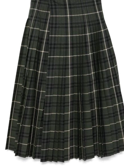 Cheap maxi Vintage Check-pattern skirt Burberry Women 0304