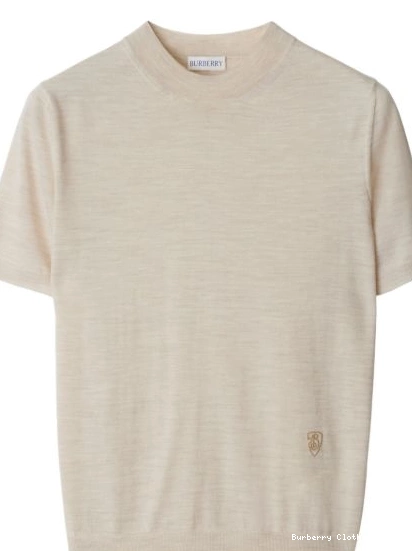 Affordable wool T-shirt Burberry Women 0306