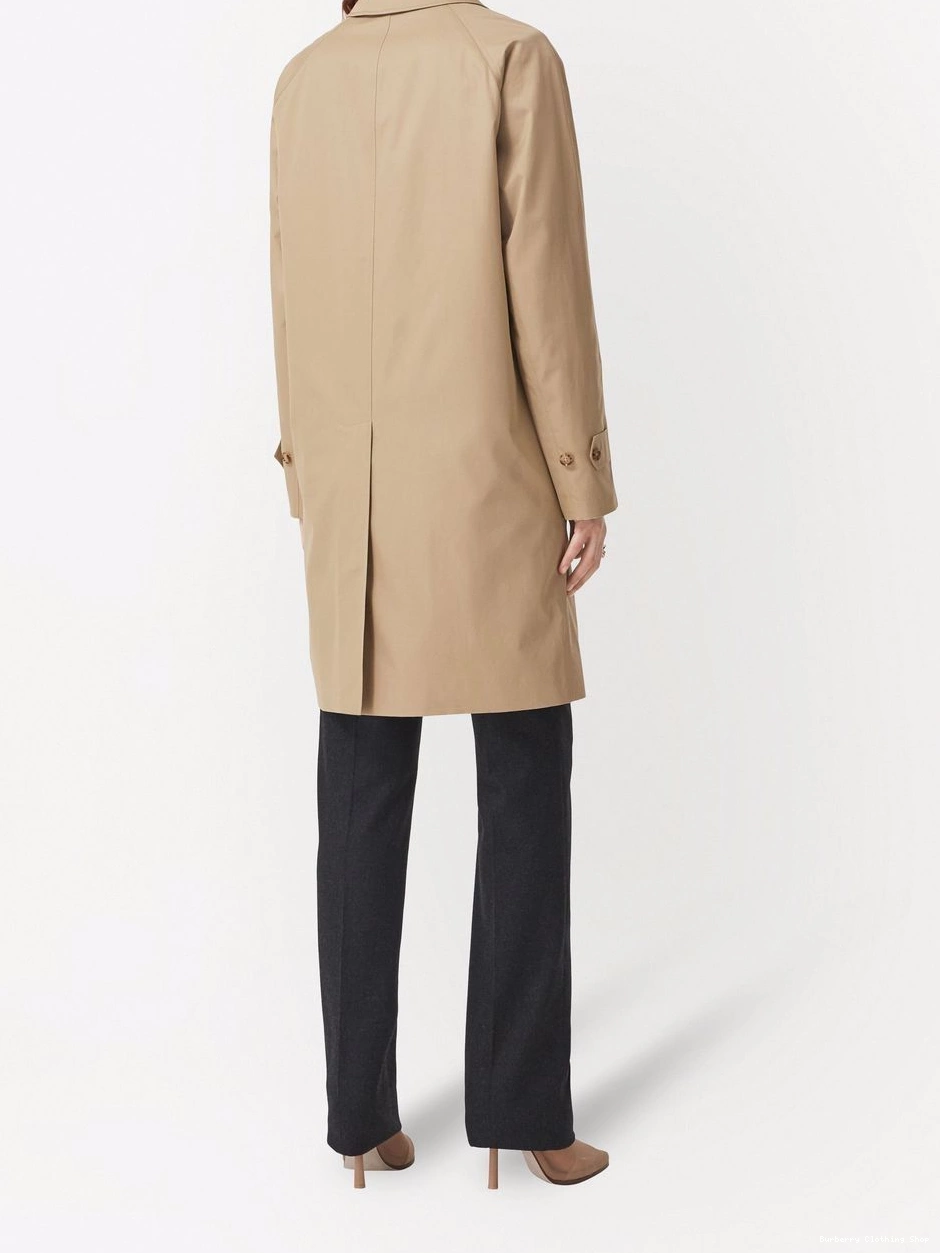 Affordable car single-breasted Burberry coat Women 0307