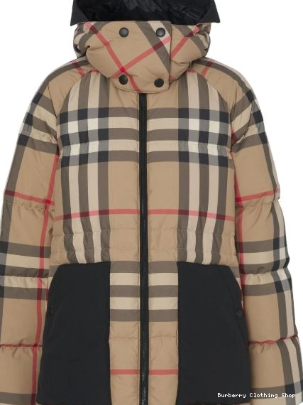 Affordable Burberry jacket padded check Women Vintage 0315