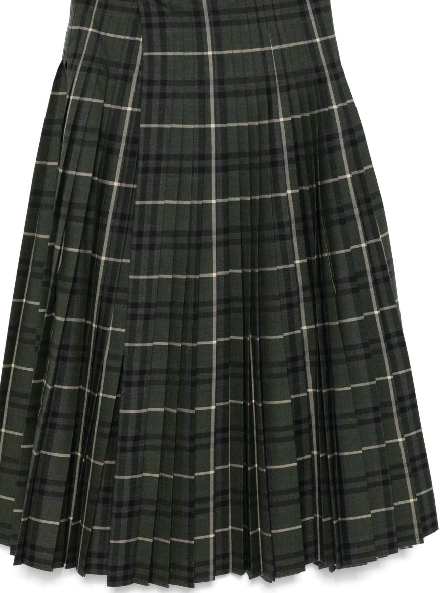 Cheap maxi Vintage Check-pattern skirt Burberry Women 0304