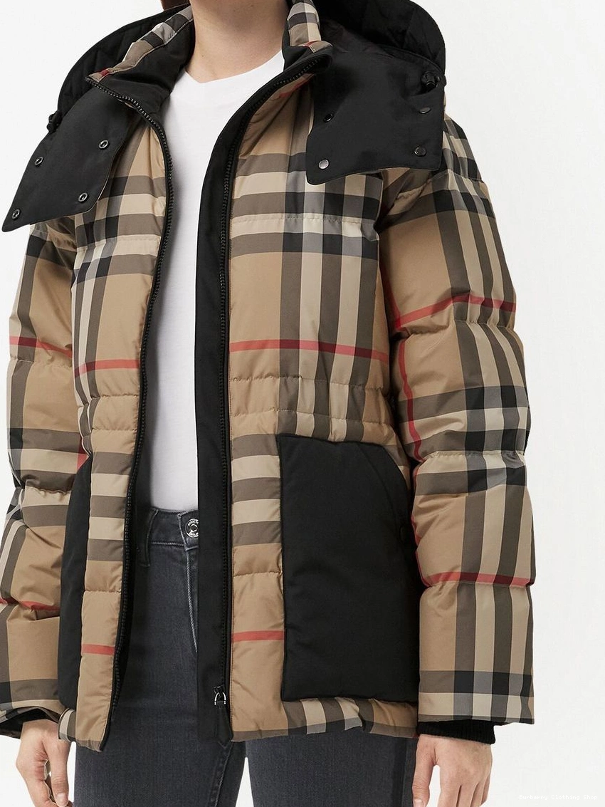 Affordable Burberry jacket padded check Women Vintage 0315